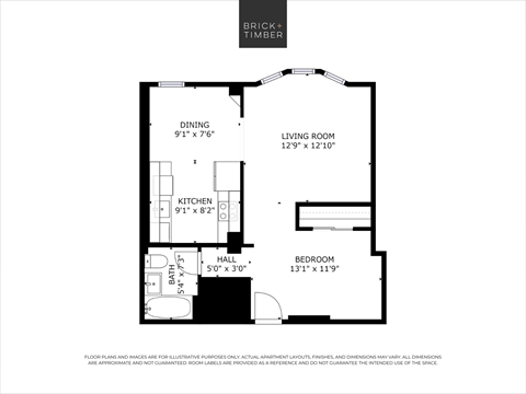 A black and white image of a floor plan for a brick timber home.